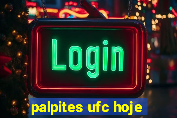 palpites ufc hoje